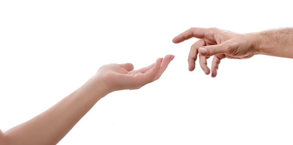 hand, woman, female, man, touch, fingers, reach, support, god, creation, michelangelo, hand, hand, hand, hand, hand